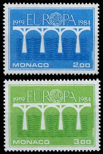 MONACO 1984 Nr 1622-1623 postfrisch 5B95E2