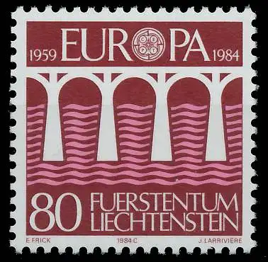 LIECHTENSTEIN 1984 Nr 838 postfrisch S1E97BA