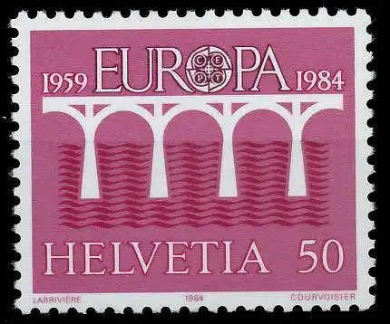 SCHWEIZ 1984 Nr 1270 postfrisch 5B96BE