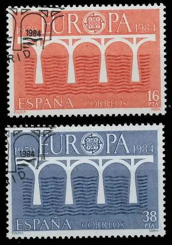 SPANIEN 1984 Nr 2633-2634 gestempelt 5B96FA