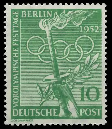 BERLIN 1952 Nr 89 postfrisch 5BE7A2
