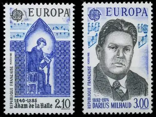 FRANKREICH 1985 Nr 2497-2498 postfrisch S1F0C56