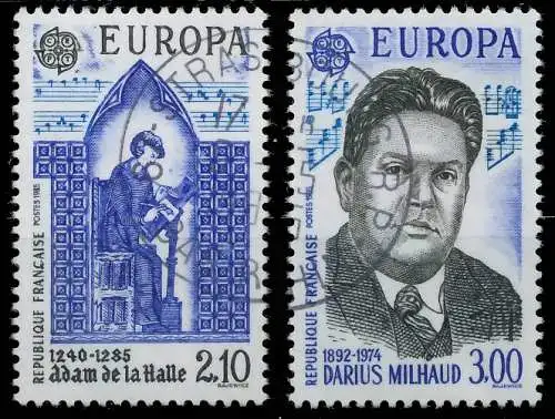 FRANKREICH 1985 Nr 2497-2498 gestempelt 5BEA1E