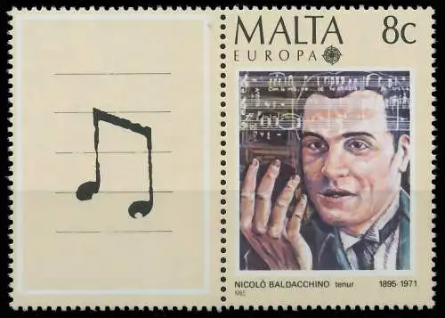 MALTA 1985 Nr 726ZfL postfrisch WAAGR PAAR 5BEC1E