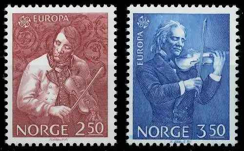 NORWEGEN 1985 Nr 926-927 postfrisch 5BEC66