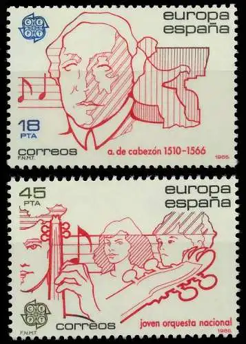 SPANIEN 1985 Nr 2671-2672 postfrisch S1F0EF2