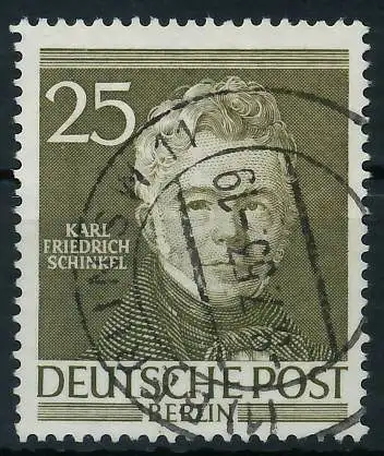 BERLIN 1952 Nr 98 gestempelt 5BEDAA