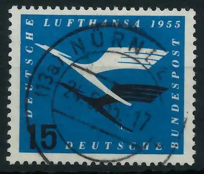 BRD BUND 1955 Nr 207Va zentrisch gestempelt 5BED8A