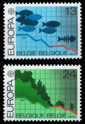 BELGIEN 1986 Nr 2263-2264 postfrisch S1F121E