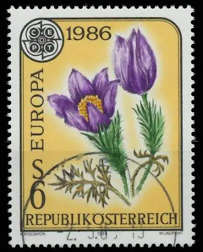 ÖSTERREICH 1986 Nr 1848 gestempelt 5C6186