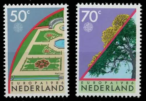 NIEDERLANDE 1986 Nr 1292-1293 postfrisch 5C617A