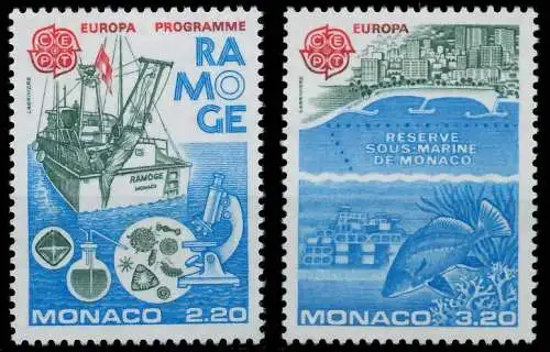 MONACO 1986 Nr 1746-1747 postfrisch 5C61E2