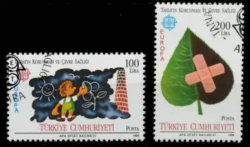 TÜRKEI 1986 Nr 2738-2739 gestempelt 5C62D6