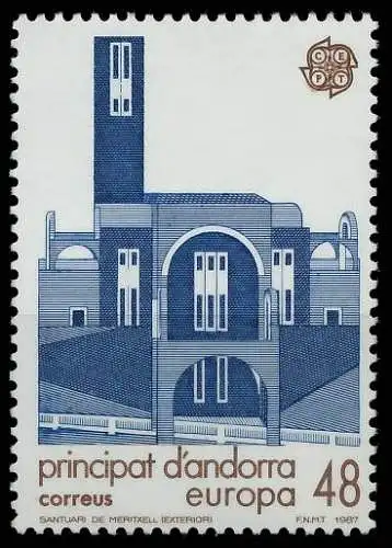 ANDORRA SPANISCHE POST 1980-1989 Nr 194 postfrisch 5C647E