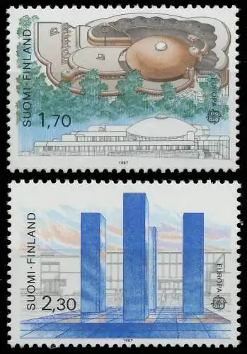 FINNLAND 1987 Nr 1021-1022 postfrisch 5C640A