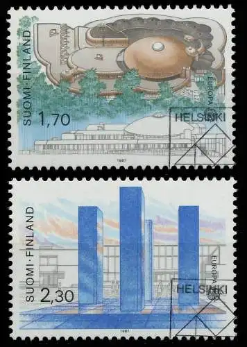 FINNLAND 1987 Nr 1021-1022 gestempelt 5C6432