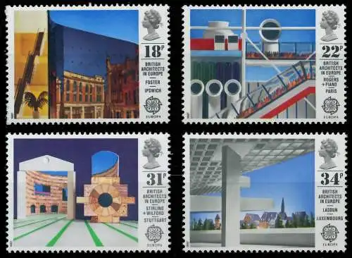 GROSSBRITANNIEN 1987 Nr 1105-1108 postfrisch S1F5F3A