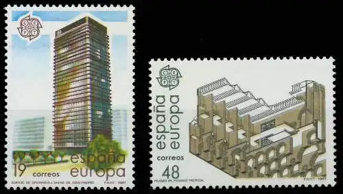 SPANIEN 1987 Nr 2781-2782 postfrisch 5C9F1A