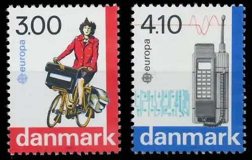 DÄNEMARK 1988 Nr 921-922 postfrisch 5CA092