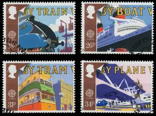 GROSSBRITANNIEN 1988 Nr 1147-1150 gestempelt 5CA13E