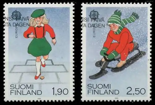 FINNLAND 1989 Nr 1082-1083 gestempelt 5CEDAA