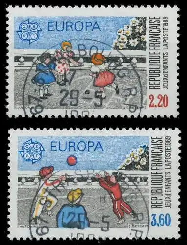 FRANKREICH 1989 Nr 2716-2717 gestempelt 5CEDC2