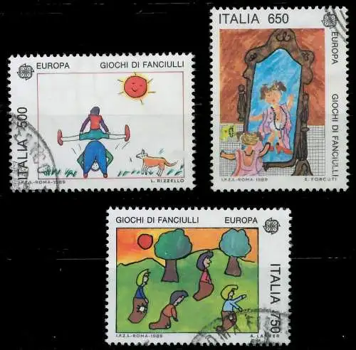 ITALIEN 1989 Nr 2078-2080 gestempelt 5CEEC6