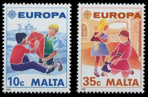 MALTA 1989 Nr 816-817 postfrisch 5CEF46