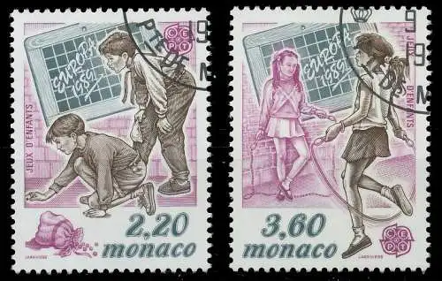 MONACO 1989 Nr 1919-1920 gestempelt 5CEF76