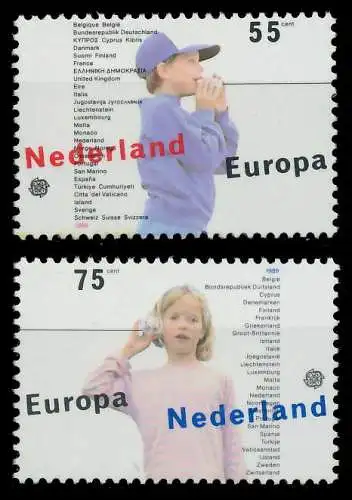 NIEDERLANDE 1989 Nr 1364-1365 postfrisch 5CEF8A