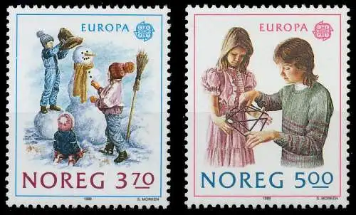 NORWEGEN 1989 Nr 1019-1020 postfrisch 5CEFA2