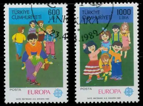 TÜRKEI 1989 Nr 2854-2855 gestempelt 5CF0CE