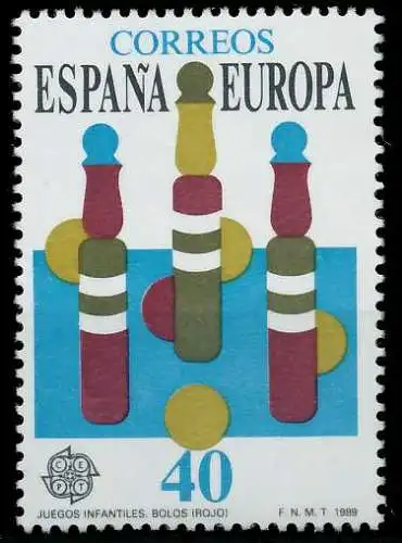 SPANIEN 1989 Nr 2885 postfrisch 5CF0B6