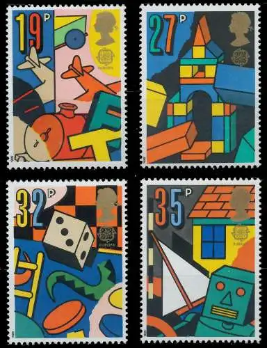 GROSSBRITANNIEN 1989 Nr 1202-1205 postfrisch S1FD3FE