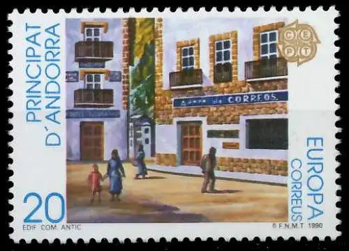 ANDORRA SPANISCHE POST 1990-2000 Nr 214 postfrisch S1FD52A