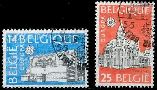 BELGIEN 1990 Nr 2419-2420 gestempelt 5CF306