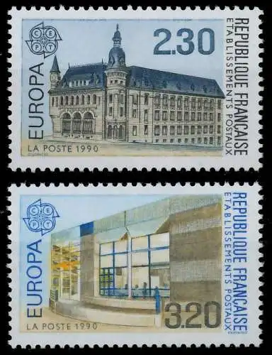 FRANKREICH 1990 Nr 2770-2771 postfrisch S1FD5D2