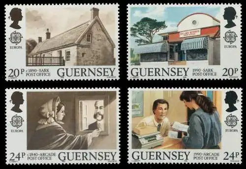 GUERNSEY 1990 Nr 483-486 postfrisch S1FD6AE