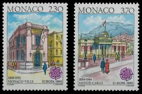 MONACO 1990 Nr 1961A-1962A postfrisch 5D2D2E
