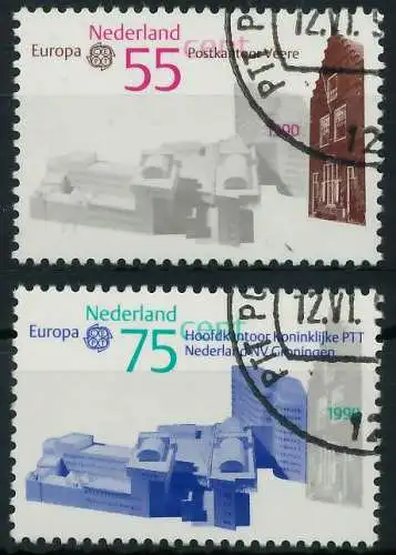 NIEDERLANDE 1990 Nr 1386-1387 gestempelt 5D2D4E