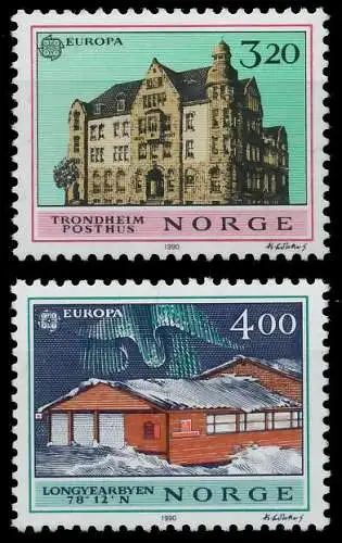 NORWEGEN 1990 Nr 1046-1047 postfrisch S1FD842