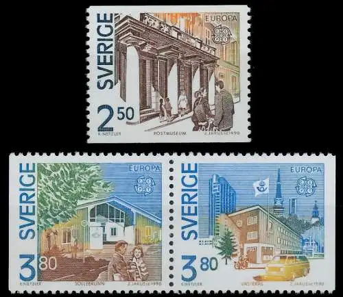 SCHWEDEN 1990 Nr 1589-1591mWP postfrisch S201086