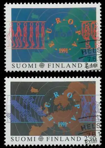 FINNLAND 1991 Nr 1144-1145 gestempelt 5D309E