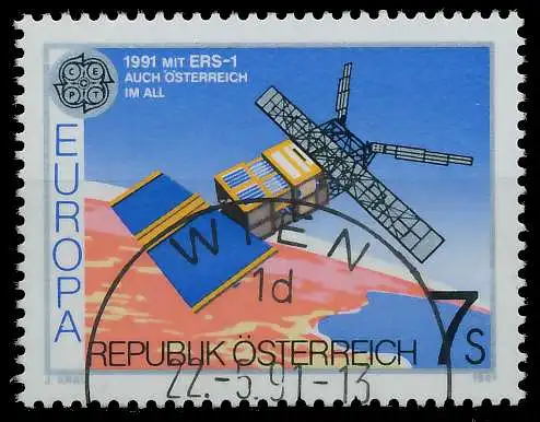 ÖSTERREICH 1991 Nr 2026 gestempelt 5D330A