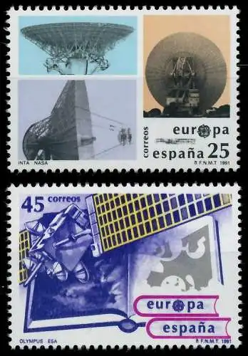 SPANIEN 1991 Nr 2990-2991 postfrisch 5D33EA