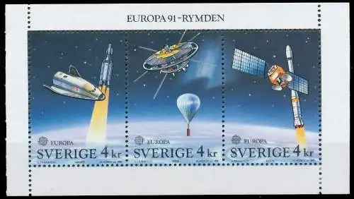 SCHWEDEN HEFTCHENBLATT Nr HB186D postfrisch 5D3442