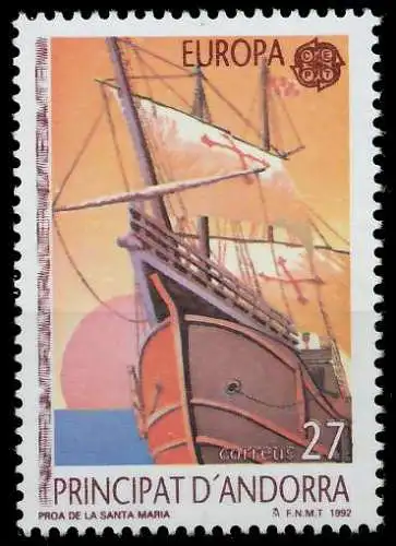 ANDORRA SPANISCHE POST 1990-2000 Nr 226 postfrisch S206FEE