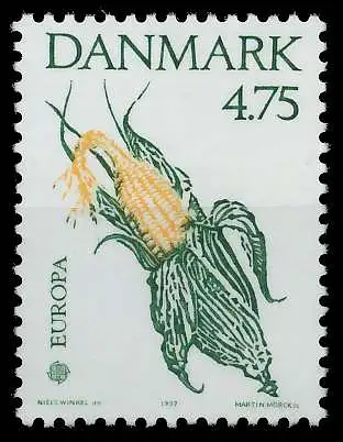 DÄNEMARK 1992 Nr 1026 postfrisch 5D8E26