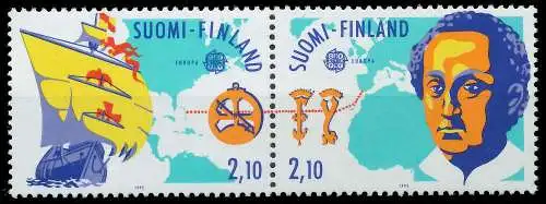 FINNLAND 1992 Nr 1178-1179 postfrisch WAAGR PAAR S2070EE