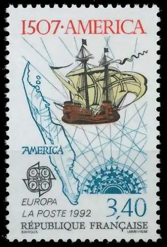 FRANKREICH 1992 Nr 2900 postfrisch S207126